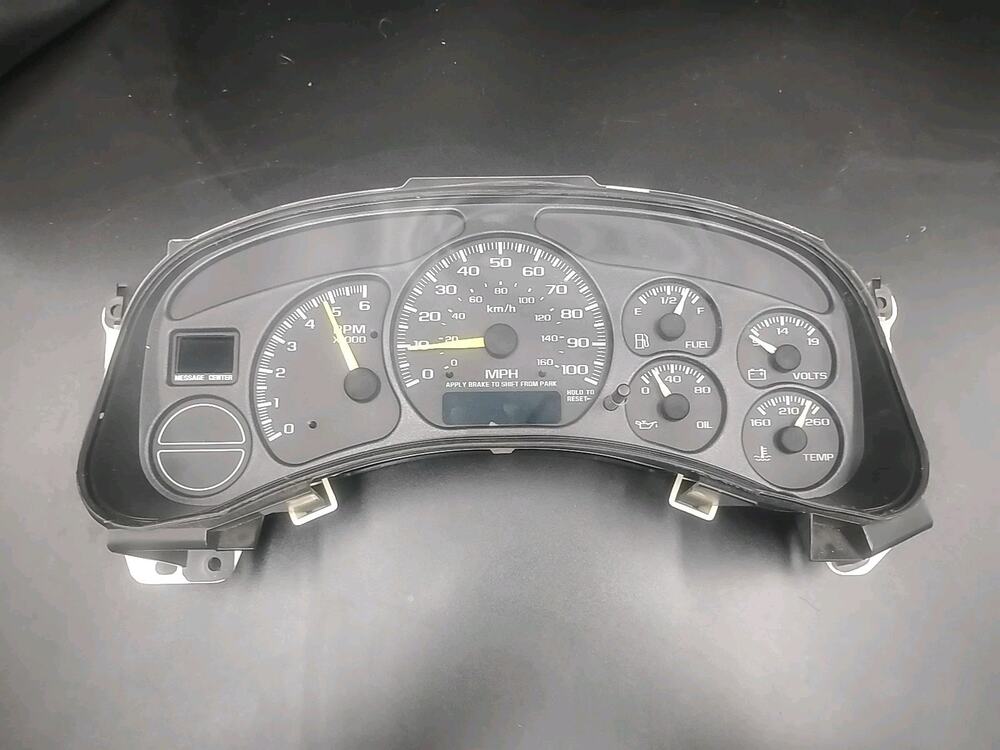 99-02 Speedometer Instrument Gauge Cluster Silverado Sierra Yukon Tahoe OEM